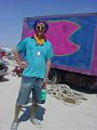 Purple Mark before purple truck